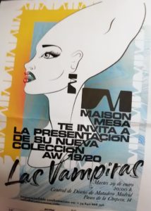 Entrada para el desfile de Maison Mesa